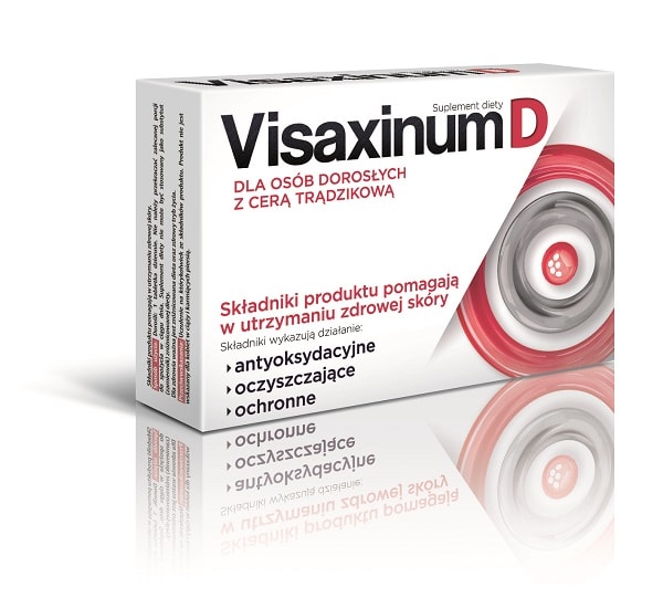 Visaxinum D tabletki na trądzik dla osób dorosłych